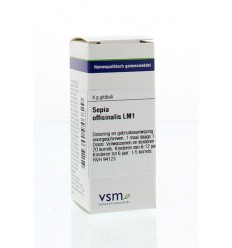 Artikel 4 enkelvoudig VSM Sepia officinalis LM1 4 gram kopen