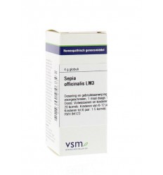 VSM Sepia officinalis LM3 4 gram globuli