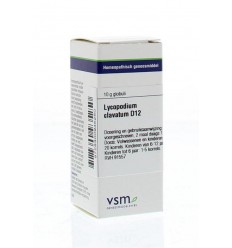 VSM Lycopodium clavatum D12 10 gram globuli