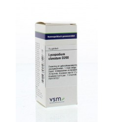 Artikel 4 enkelvoudig VSM Lycopodium clavatum D200 4 gram kopen