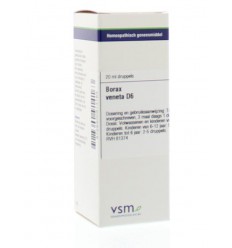 VSM Borax veneta D6 20 ml druppels