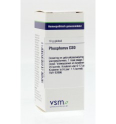 VSM Phosphorus D30 10 gram globuli