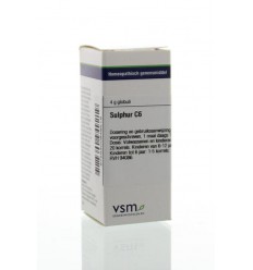 Artikel 4 enkelvoudig VSM Sulphur C6 4 gram kopen