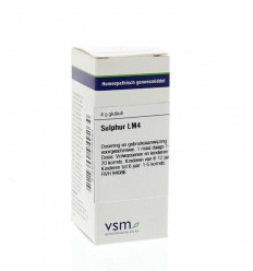 VSM Sulphur LM4 4 gram globuli