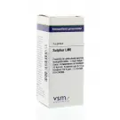 VSM Sulphur LM6 4 gram globuli