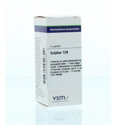 VSM Sulphur 12K 4 gram globuli