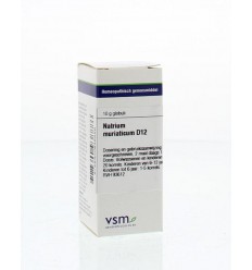 VSM Natrium muriaticum D12 10 gram globuli