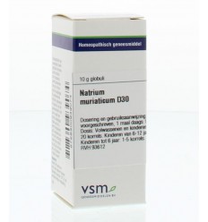 Artikel 4 enkelvoudig VSM Natrium muriaticum D30 10 gram kopen