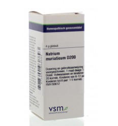 Artikel 4 enkelvoudig VSM Natrium muriaticum D200 4 gram kopen