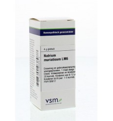 VSM Natrium muriaticum LM6 4 gram globuli