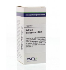 VSM Natrium muriaticum LM12 4 gram globuli