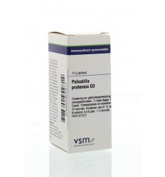 VSM Pulsatilla pratensis D3 10 gram globuli
