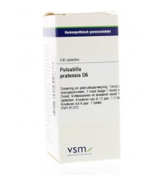 VSM Pulsatilla pratensis D6 200 tabletten