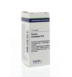 VSM Kalium bromatum D12 10 gram globuli