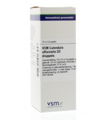 Artikel 4 enkelvoudig VSM Calendula officinalis D3 20 ml kopen
