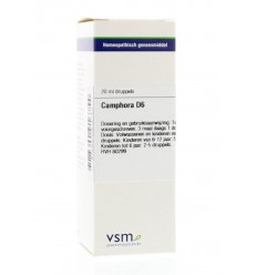 VSM Camphora D6 20 ml druppels
