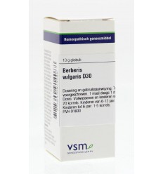 VSM Berberis vulgaris D30 10 gram globuli