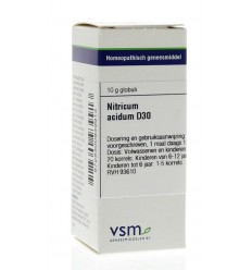 VSM Nitricum acidum D30 10 gram globuli