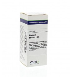 Artikel 4 enkelvoudig VSM Nitricum acidum LM6 4 gram kopen