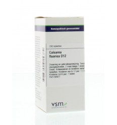 Artikel 4 enkelvoudig VSM Calcarea fluorica D12 200 tabletten