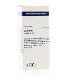 VSM Cocculus indicus D4 200 tabletten