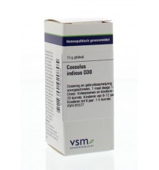 VSM Cocculus indicus D30 10 gram globuli