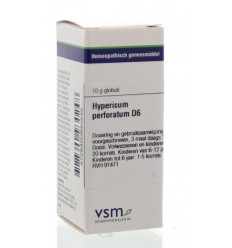VSM Hypericum perforatum D6 10 gram globuli