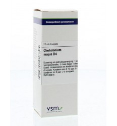 Artikel 4 enkelvoudig VSM Chelidonium majus D4 20 ml kopen