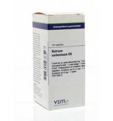 VSM Natrium carbonicum D6 200 tabletten