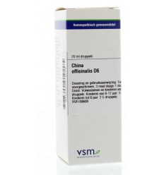 VSM China officinalis D6 20 ml druppels