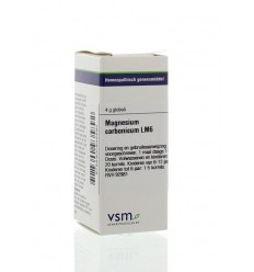 VSM Magnesium carbonicum LM6 4 gram globuli