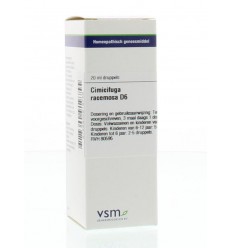 VSM Cimicifuga racemosa D6 20 ml druppels