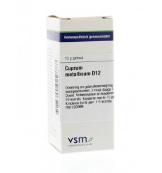 VSM Cuprum metallicum D12 10 gram globuli