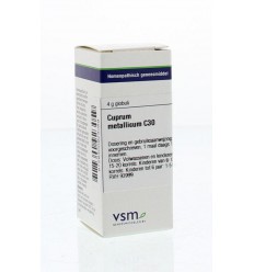 Artikel 4 enkelvoudig VSM Cuprum metallicum C30 4 gram kopen