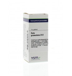 VSM Ruta graveolens D12 10 gram globuli