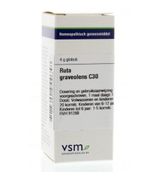 VSM Ruta graveolens C30 4 gram globuli