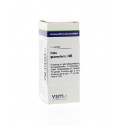 VSM Ruta graveolens LM6 4 gram globuli