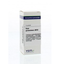 Artikel 4 enkelvoudig VSM Ruta graveolens LM18 4 gram kopen