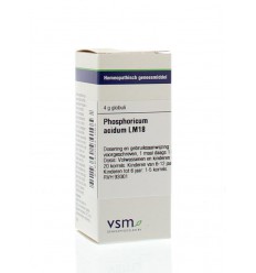 VSM Phosphoricum acidum LM18 4 gram globuli