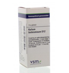VSM Kalium bichromicum D12 10 gram globuli