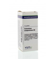 VSM Gelsemium sempervirens D6 10 gram globuli