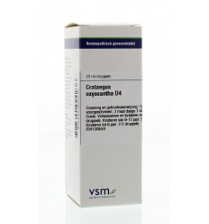 VSM Crataegus oxyacantha D4 20 ml druppels