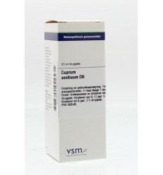 Artikel 4 enkelvoudig VSM Cuprum aceticum D6 20 ml kopen