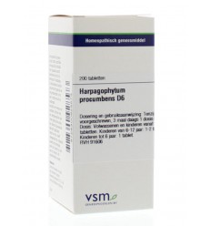 Artikel 4 enkelvoudig VSM Harpagophytum procumbens D6 200