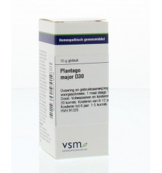 VSM Plantago major D30 10 gram globuli