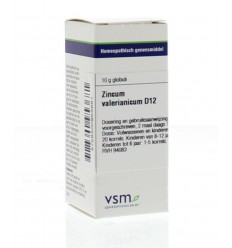 Artikel 4 enkelvoudig VSM Zincum valerianicum D12 10 gram kopen
