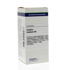 VSM Sulphur iodatum D6 200 tabletten