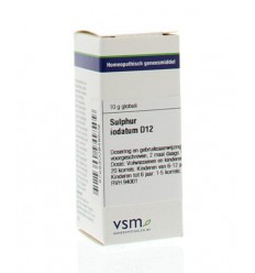 VSM Sulphur iodatum D12 10 gram globuli