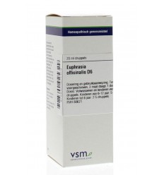 VSM Euphrasia officinalis D6 20 ml druppels