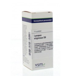 Artikel 4 enkelvoudig VSM Lycopus virginicus D6 10 gram kopen